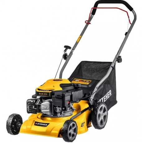 Газонокосилка бензиновая STEHER 410 мм, 3.5 л.с. (GLM-410)
Газонокосилка бензиновая STEHER 410 мм, 3.5 л.с. (GLM-410)