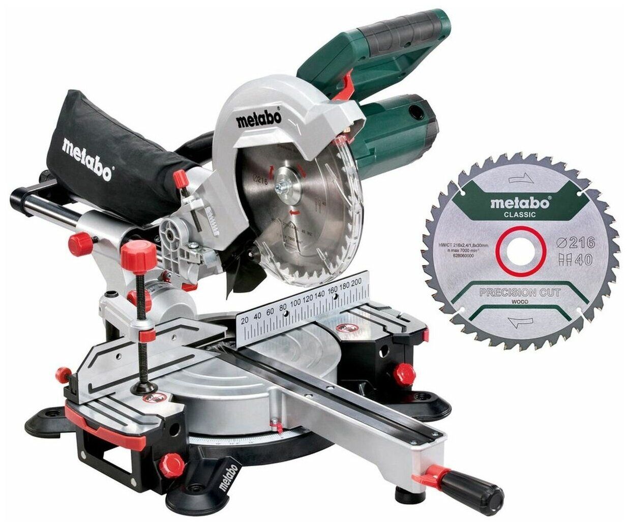 Пила торцовочная Metabo KGS 216 M + пильный диск (690827000)
Пила торцовочная Metabo KGS 216 M + пильный диск (690827000)