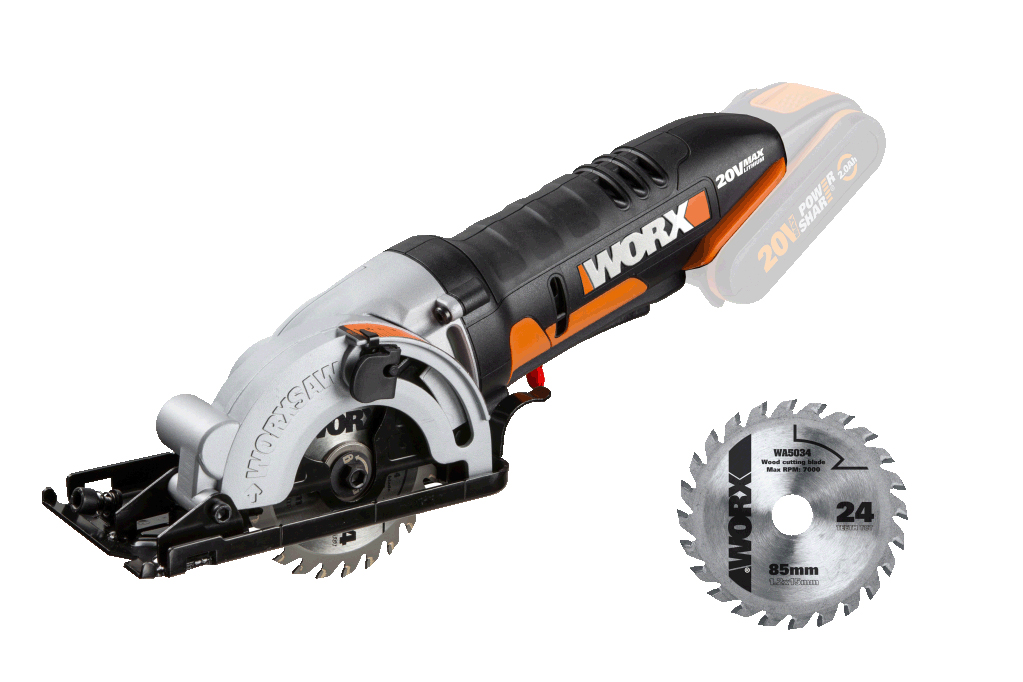 Пила дисковая Worx SAW WX527
Пила дисковая Worx SAW WX527