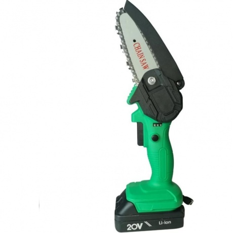 Пила цепная аккумуляторная ZITREK GreenSaw 20 Extra power (20В, 3Ач Li-ion аккум. 1шт, 1,5Ач Li-ion аккум. 1шт, ЗУ)
Пила цепная аккумуляторная ZITREK GreenSaw 20 Extra power (20В, 3Ач Li-ion аккум. 1шт, 1,5Ач Li-ion аккум. 1шт, ЗУ)