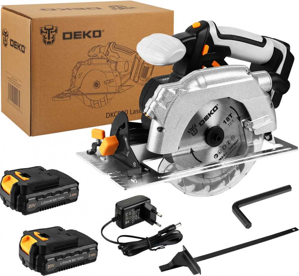 Циркулярная пила аккумуляторная DEKO DKCS20 Laser 20В 165мм 2*2.0Ач
Циркулярная пила аккумуляторная DEKO DKCS20 Laser 20В 165мм 2*2.0Ач