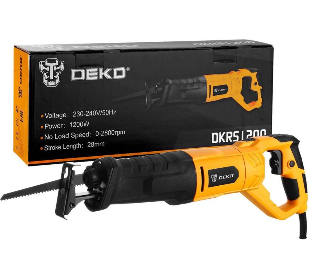 Сабельная пила DEKO DKRS1200
Сабельная пила DEKO DKRS1200