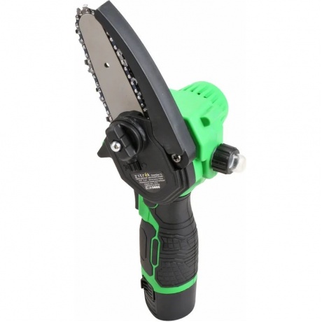 Пила цепная аккумуляторная Zitrek GreenSaw 12 (12В, 1,5Ач Li-ion аккум. 2шт, ЗУ)
Пила цепная аккумуляторная Zitrek GreenSaw 12 (12В, 1,5Ач Li-ion аккум. 2шт, ЗУ)