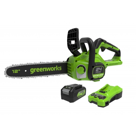 Цепная пила Greenworks GD24CS30K4 аккум. дл.шины:12" (30cm) 1аккум. 4Ач ЗУ (2007007UB)
Цепная пила Greenworks GD24CS30K4 аккум. дл.шины:12" (30cm) 1аккум. 4Ач ЗУ (2007007UB)