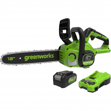 Цепная пила Greenworks GD24CS30K4 аккум. дл.шины:12" (30cm) 1аккум. 4Ач ЗУ (2007007UB)
Цепная пила Greenworks GD24CS30K4 аккум. дл.шины:12" (30cm) 1аккум. 4Ач ЗУ (2007007UB)