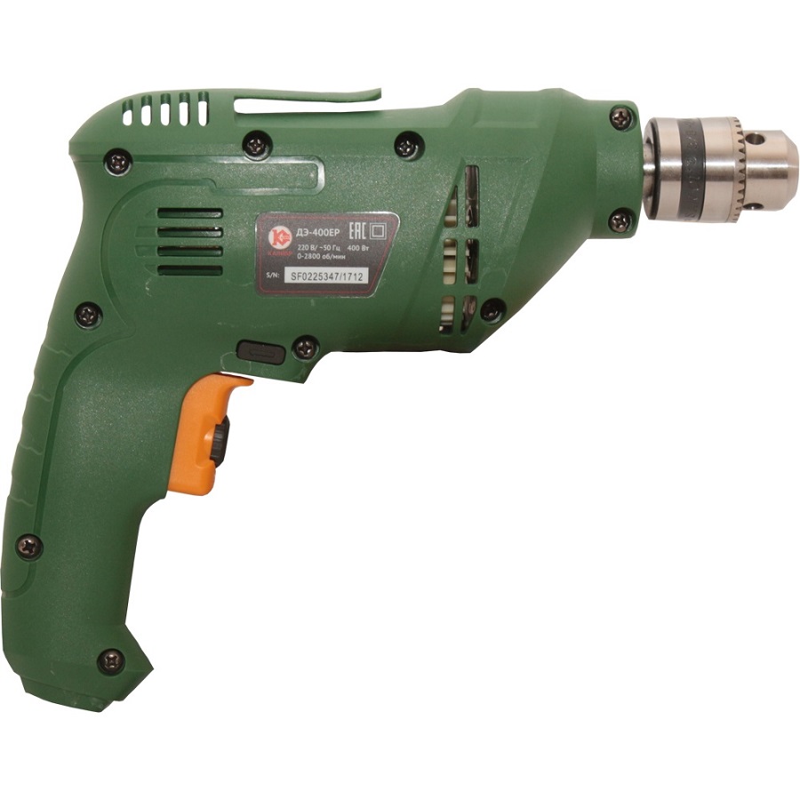 Дрель Калибр ДЭ- 400ЕР
Дрель Калибр ДЭ- 400ЕР