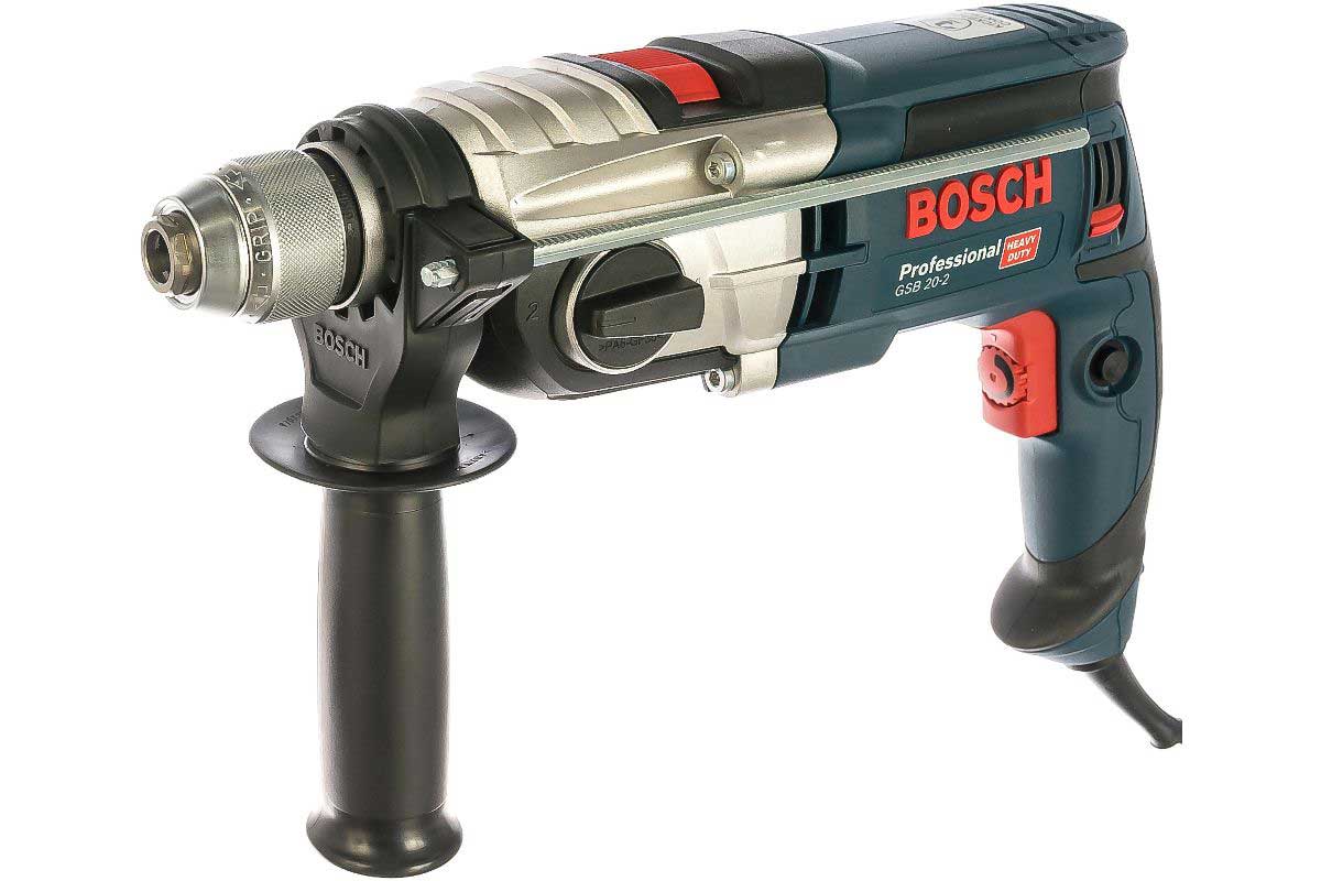 Дрель ударная Bosch GSB 20-2 Professional (060117B400)
Дрель ударная Bosch GSB 20-2 Professional (060117B400)