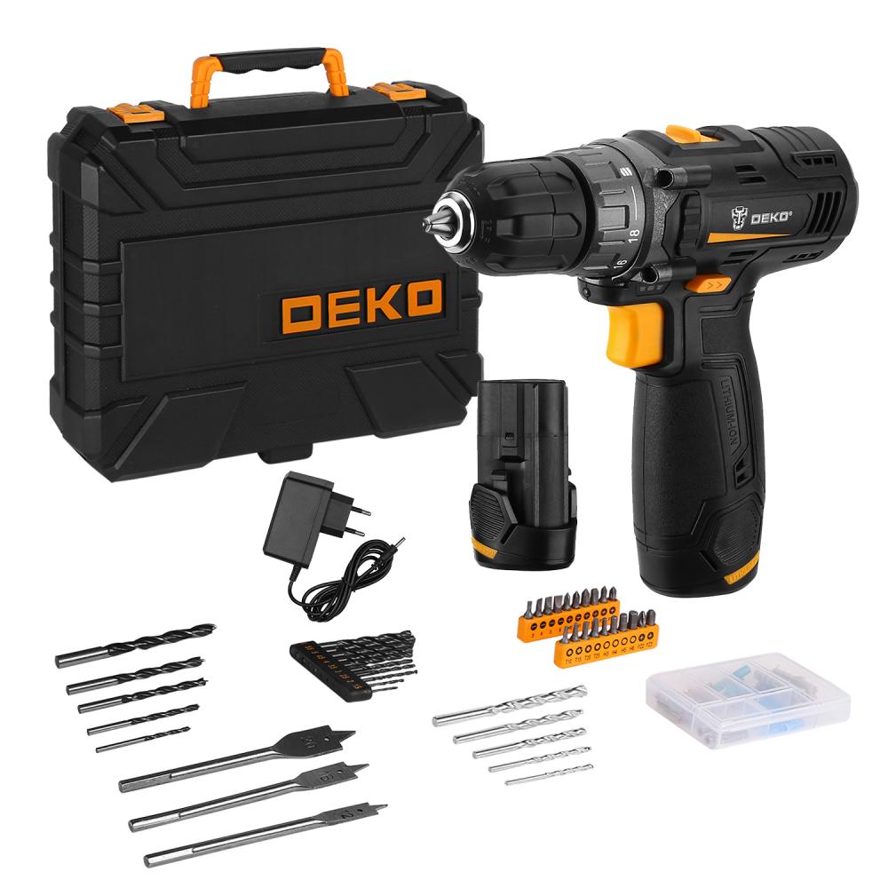 Аккумуляторная дрель-шуруповерт DEKO GCD12DU3 SET5 Li-Ion в кейсе + набор инструментов 92 шт, 12В, 2х2.0 Ач, з/у
Аккумуляторная дрель-шуруповерт DEKO GCD12DU3 SET5 Li-Ion в кейсе + набор инструментов 92 шт, 12В, 2х2.0 Ач, з/у