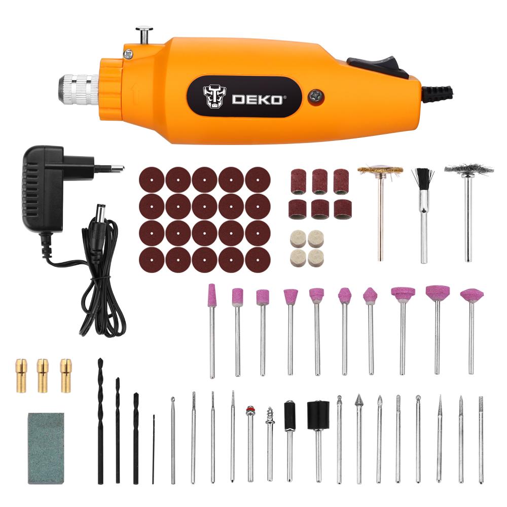 Гравер сетевой DEKO DKRT150 + 80 аксессуаров
Гравер сетевой DEKO DKRT150 + 80 аксессуаров