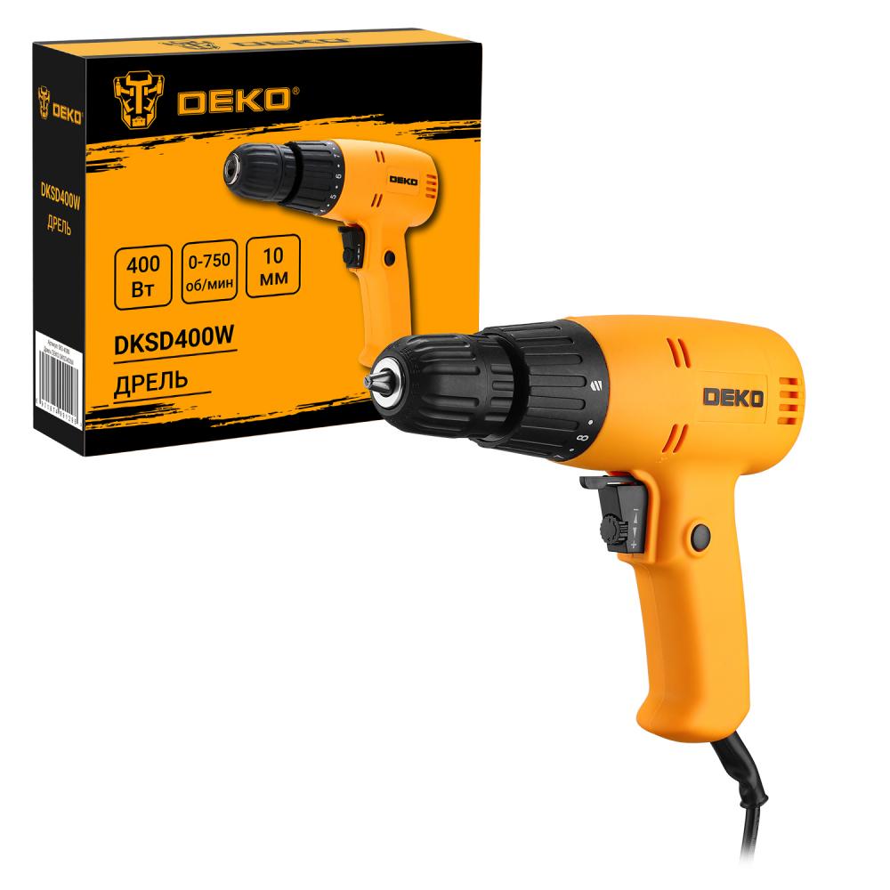 Дрель Deko DKSD400W
Дрель Deko DKSD400W