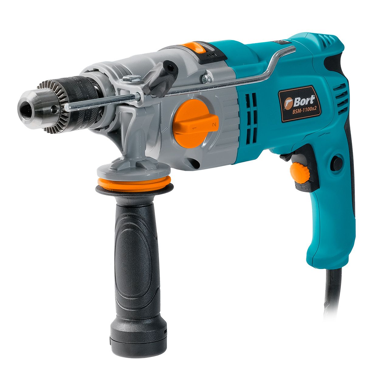 Дрель ударная Bort BSM-1100x2
Дрель ударная Bort BSM-1100x2