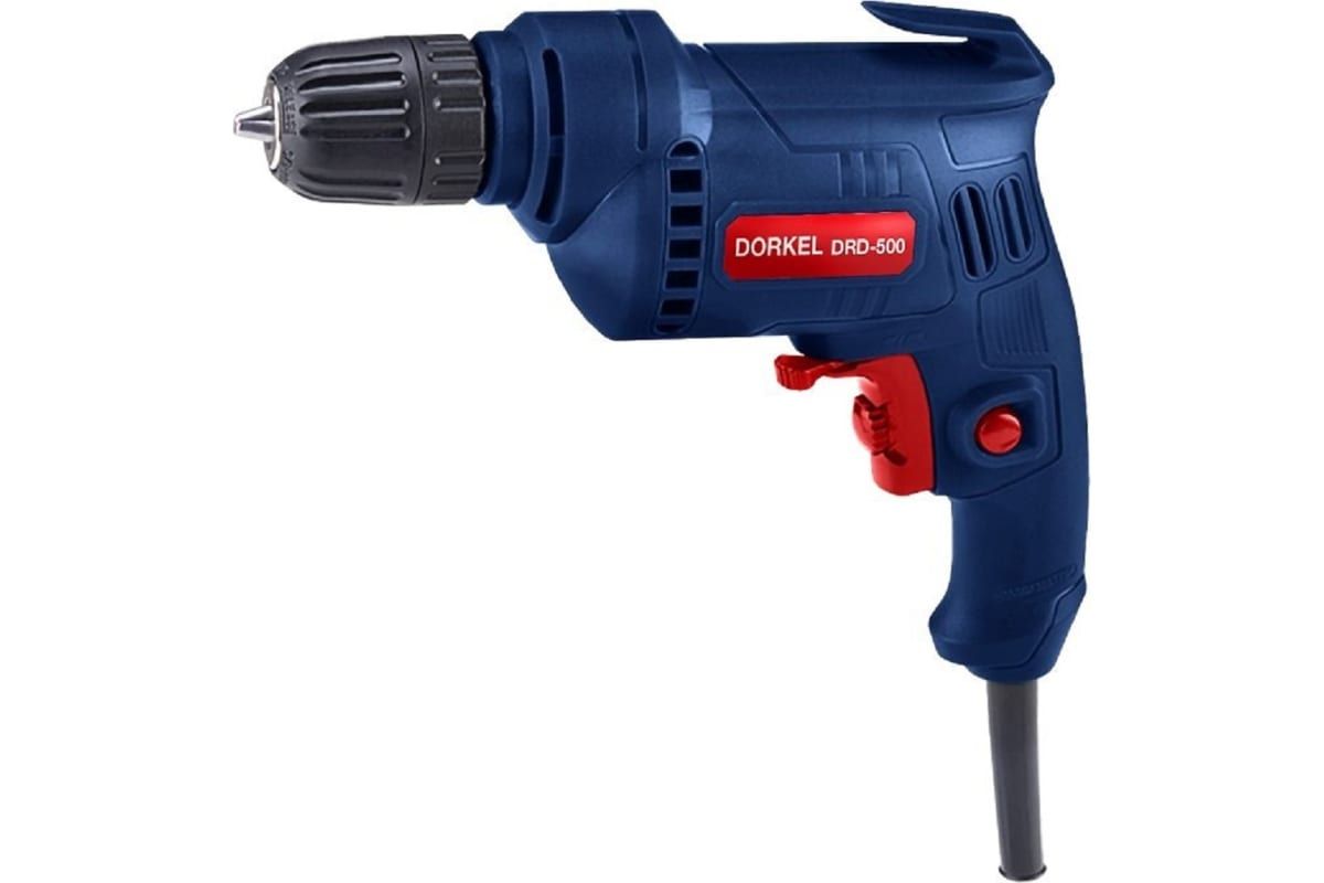 Дрель безударная DORKEL DRD-500, 400 Вт
Дрель безударная DORKEL DRD-500, 400 Вт