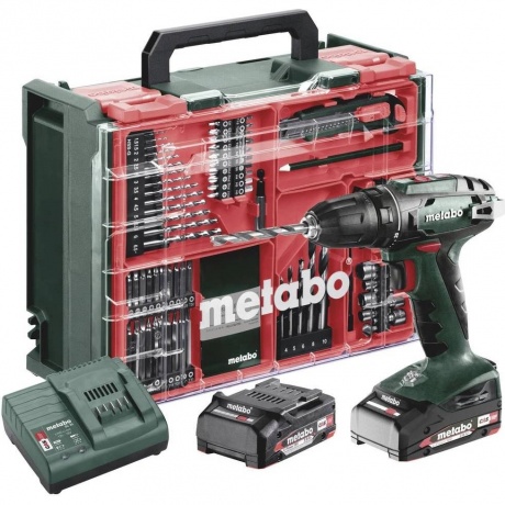 Дрель ударная Metabo BS 18 Set патрон:быстрозажимной реверс (кейс в комплекте) (602207710)
Дрель ударная Metabo BS 18 Set патрон:быстрозажимной реверс (кейс в комплекте) (602207710)