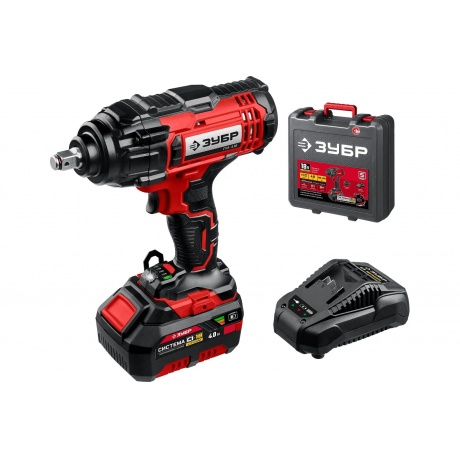 Гайковерт ударный, кейс (ГУЛ-410-41) ЗУБР С1-18, 18 В, 400 Н·м, 1 АКБ (4 А·ч)
Гайковерт ударный, кейс (ГУЛ-410-41) ЗУБР С1-18, 18 В, 400 Н·м, 1 АКБ (4 А·ч)