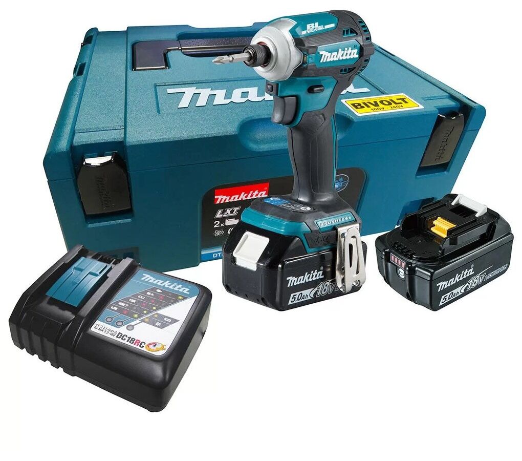 Гайковерт Makita DTD172RTJ аккум. патрон:шестигр.1/4" (кейс в комплекте)
Гайковерт Makita DTD172RTJ аккум. патрон:шестигр.1/4" (кейс в комплекте)