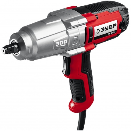 Гайковерт ударный ЗУБР 300 Н·м, 350 Вт, (ГС-300)
Гайковерт ударный ЗУБР 300 Н·м, 350 Вт, (ГС-300)