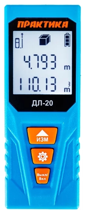 Дальномер лазерный Практика ДЛ-20 247-170
Дальномер лазерный Практика ДЛ-20 247-170