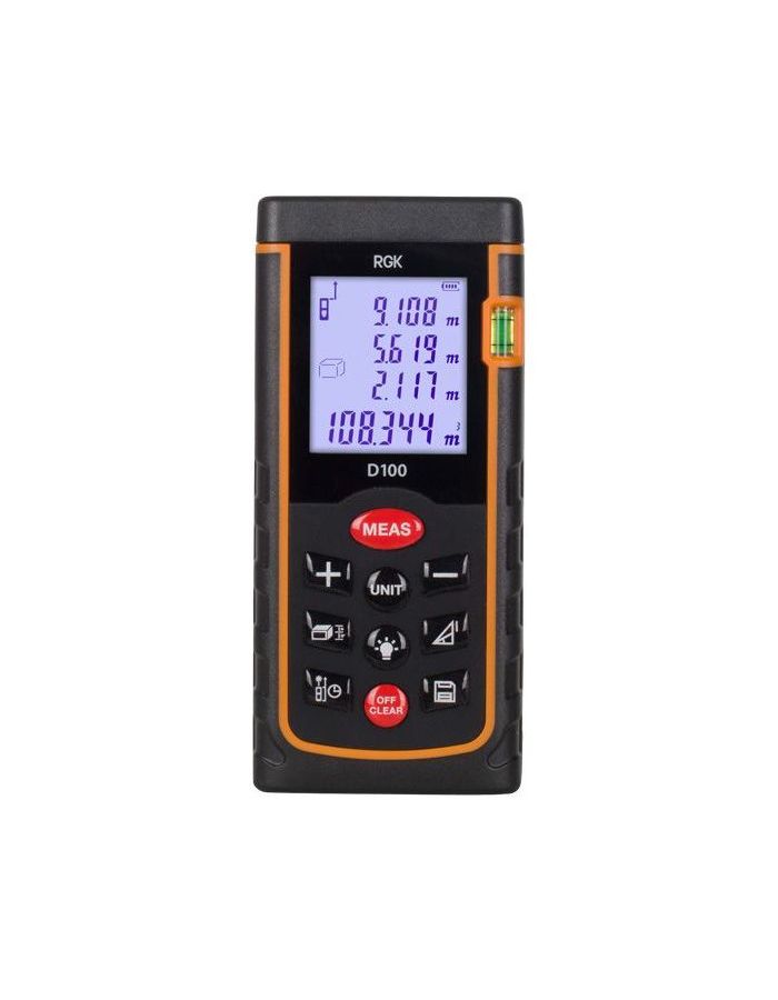 Дальномер лазерный RGK D100
Дальномер лазерный RGK D100