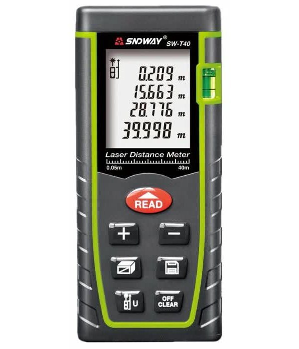 Дальномер лазерный Sndway SW-T40
Дальномер лазерный Sndway SW-T40