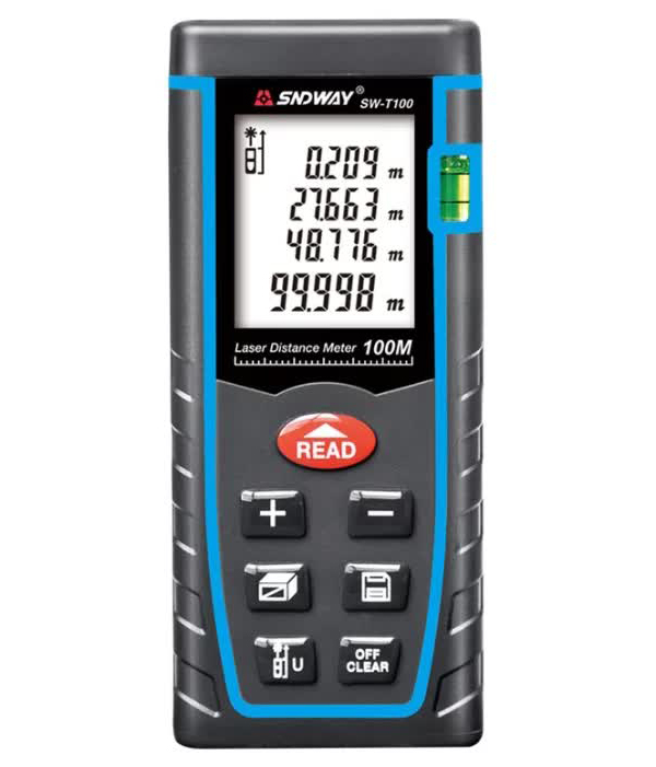 Дальномер лазерный Sndway SW-T100
Дальномер лазерный Sndway SW-T100