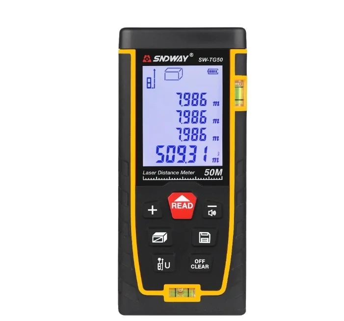 Дальномер лазерный Sndway SW-TG50
Дальномер лазерный Sndway SW-TG50