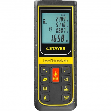 Дальномер лазерный Stayer ProControl 34959
Дальномер лазерный Stayer ProControl 34959