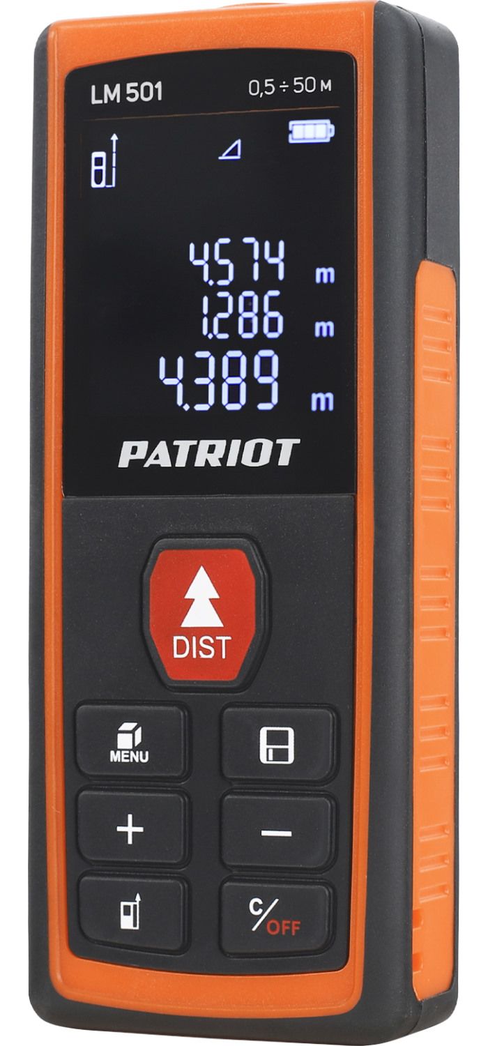 Дальномер лазерный Patriot LM 501
Дальномер лазерный Patriot LM 501