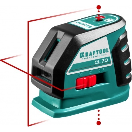 Уровень лазерный линейный Kraftool CL-70-2 34660-2
Уровень лазерный линейный Kraftool CL-70-2 34660-2