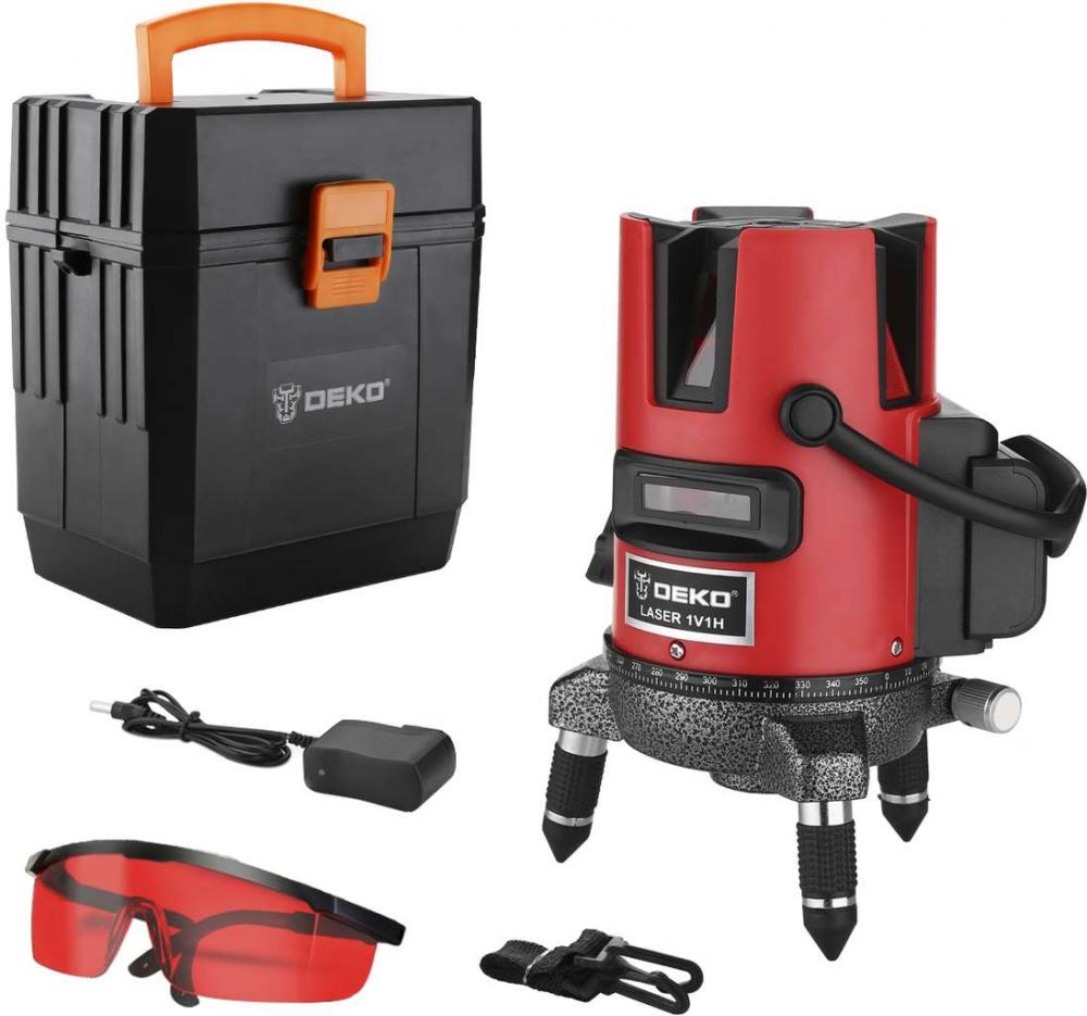 Уровень лазерный Deko DKLL02RB SET 4 065-0272
Уровень лазерный Deko DKLL02RB SET 4 065-0272