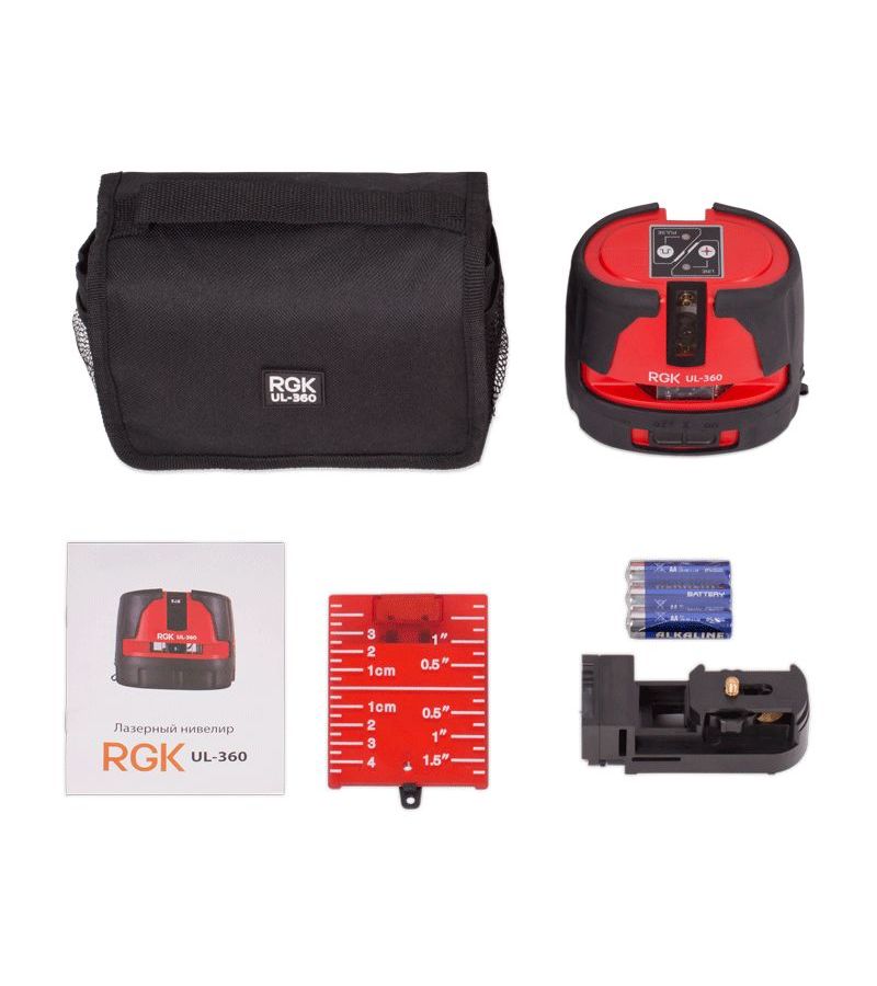 Уровень лазерный RGK UL-360
Уровень лазерный RGK UL-360