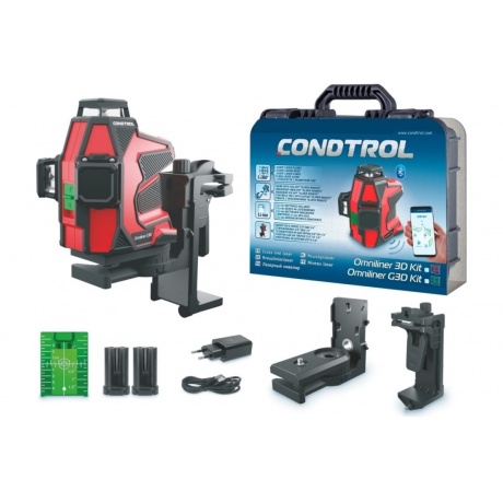 Лазерный нивелир CONDTROL Omniliner G3D
Лазерный нивелир CONDTROL Omniliner G3D