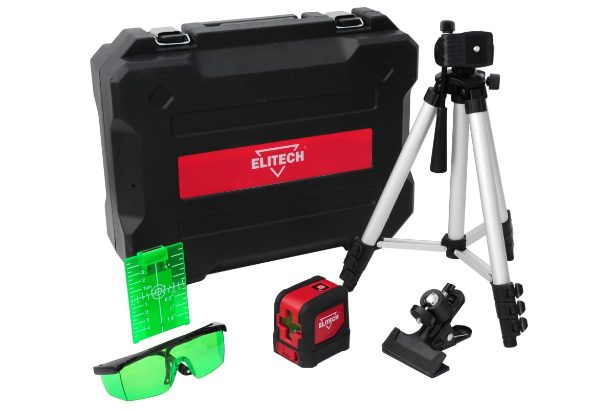 Нивелир лазерный Elitech ЛН 3К-ЗЕЛ
Нивелир лазерный Elitech ЛН 3К-ЗЕЛ