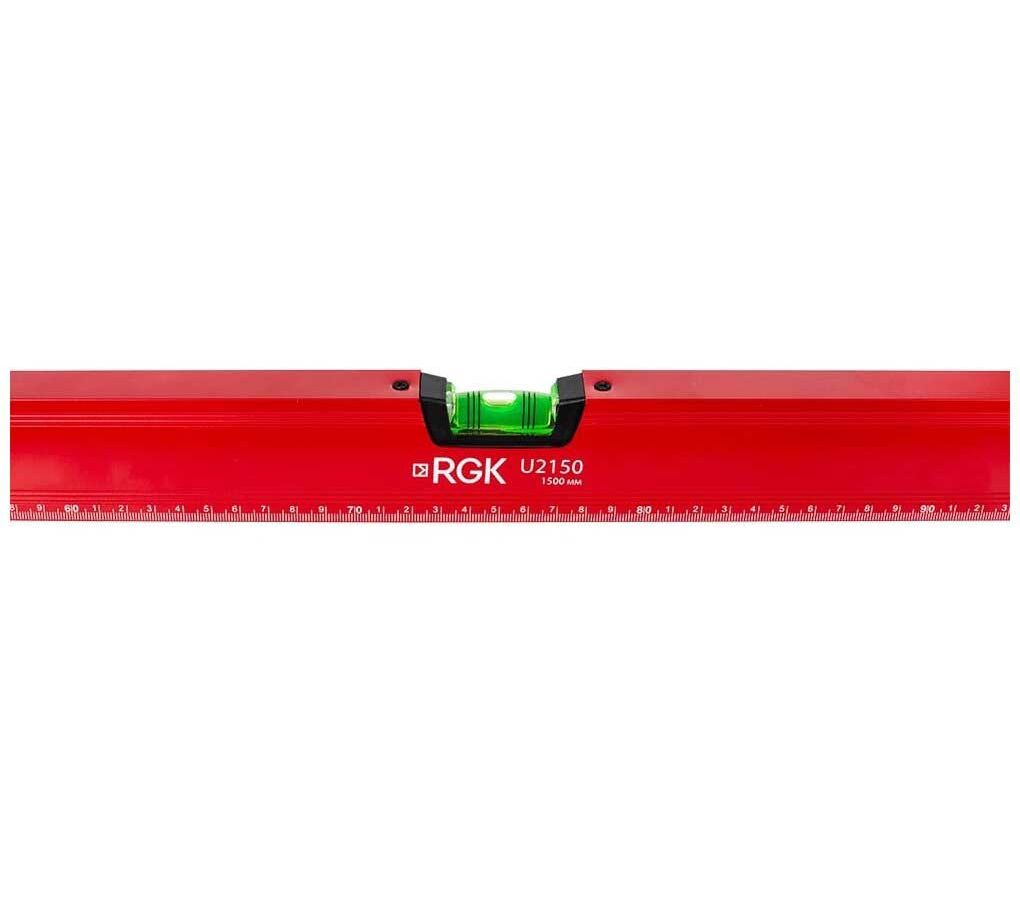 Уровень пузырьковый строительный с магнитом RGK U2150 1,5 м (150 см)
Уровень пузырьковый строительный с магнитом RGK U2150 1,5 м (150 см)