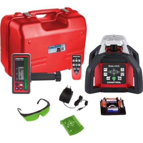 Ротационный лазерный нивелир CONDTROL Roto HVG, 600 метров
Ротационный лазерный нивелир CONDTROL Roto HVG, 600 метров