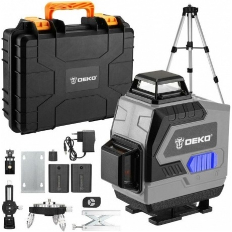 Уровень лазерный самовыравнивающийся DEKO DKLL16 в кейсе (16 линий, зеленый луч, 2 АКБ)
Уровень лазерный самовыравнивающийся DEKO DKLL16 в кейсе (16 линий, зеленый луч, 2 АКБ)