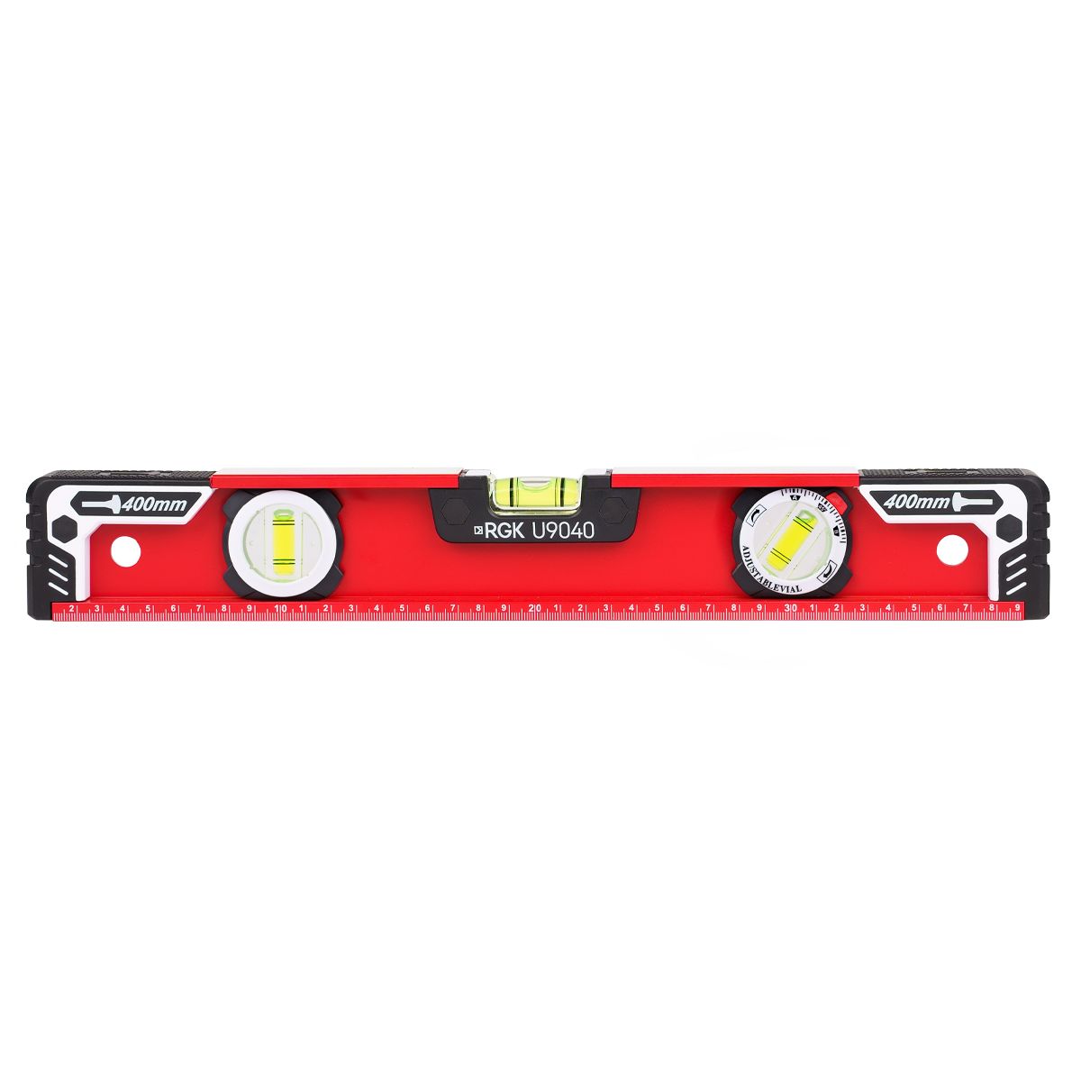 Уровень алюминиевый литой, две ударные вкладки RGK U9040
Уровень алюминиевый литой, две ударные вкладки RGK U9040