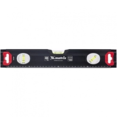 Уровень алюминиевый, усиленный, фрезерованный, 3 глазка, 400 мм Matrix
Уровень алюминиевый, усиленный, фрезерованный, 3 глазка, 400 мм Matrix