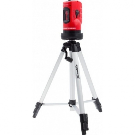 Уровень лазерный, 100 мм, штатив 1260 мм, самовыравнивающийся Matrix
Уровень лазерный, 100 мм, штатив 1260 мм, самовыравнивающийся Matrix