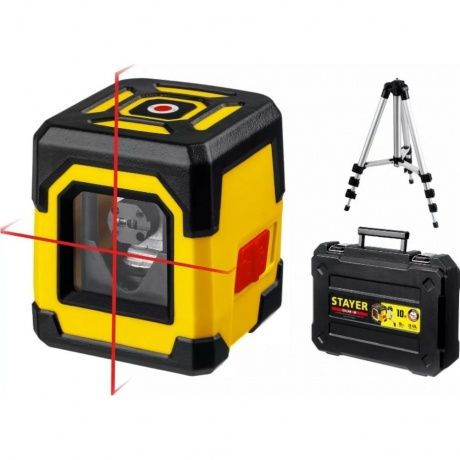 Нивелир лазерный STAYER 10 м, Professional (34961-2)
Нивелир лазерный STAYER 10 м, Professional (34961-2)