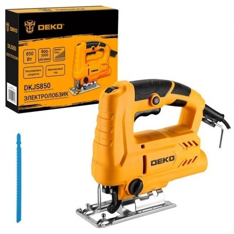 Электролобзик DEKO DKJS850 850 Вт, регулировка оборотов, с маятниковым ходом
Электролобзик DEKO DKJS850 850 Вт, регулировка оборотов, с маятниковым ходом