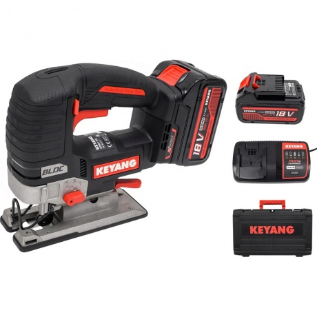 Лобзик аккумуляторный KEYANG JS20BLH-135V
Лобзик аккумуляторный KEYANG JS20BLH-135V