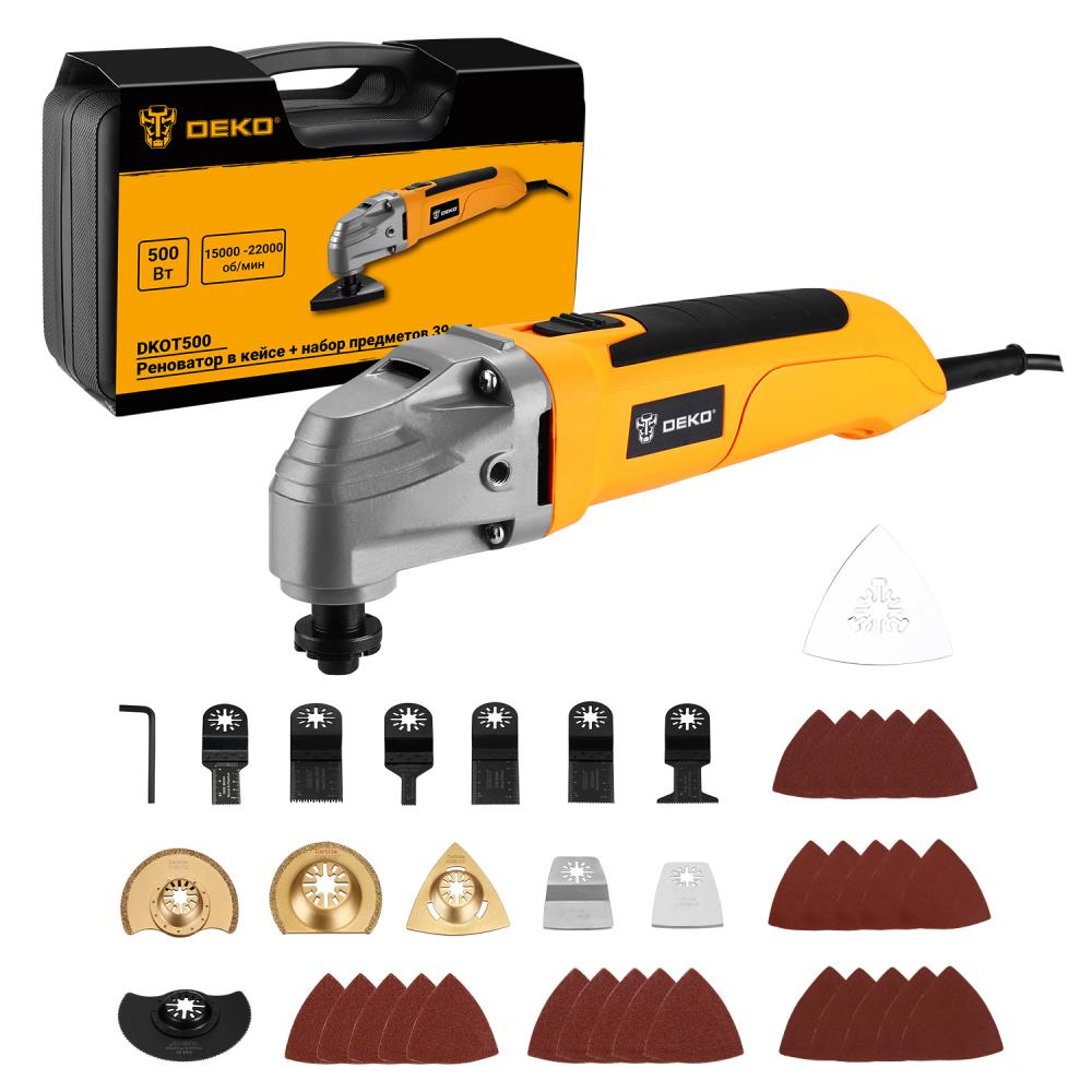 Реноватор DEKO DKOT500 в сумке+набор предметов 39 шт.
Реноватор DEKO DKOT500 в сумке+набор предметов 39 шт.