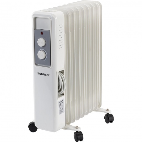 Радиатор масляный Sonnen DFS-9E, 9 секций, 2000Вт, белый
Радиатор масляный Sonnen DFS-9E, 9 секций, 2000Вт, белый