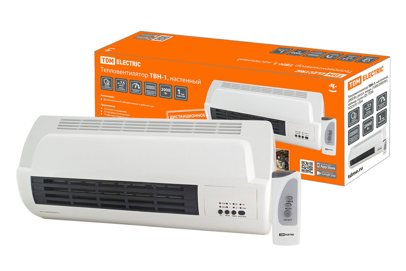 Тепловентилятор TDM-Electric ТВН-1
Тепловентилятор TDM-Electric ТВН-1