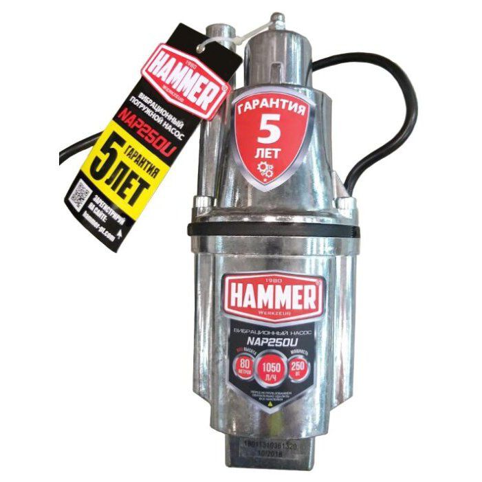 Насос вибрационный Hammer NAP250U(16
Насос вибрационный Hammer NAP250U(16