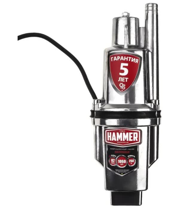 Насос вибрационный Hammer NAP250UC(25)
Насос вибрационный Hammer NAP250UC(25)