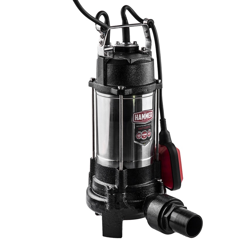 Насос фекальный Hammer NAP1100FD
Насос фекальный Hammer NAP1100FD