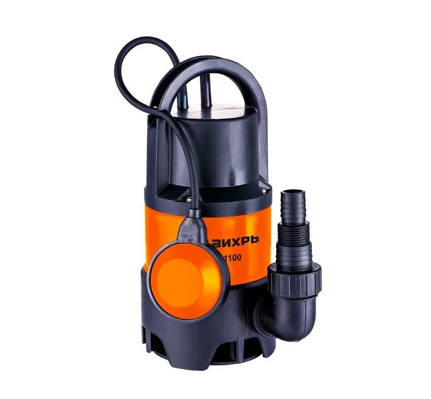 Насос погружной дренажный Вихрь ДН-1100
Насос погружной дренажный Вихрь ДН-1100