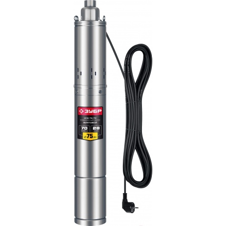 Скважинный насос винтовой ЗУБР, 70 м напор
Скважинный насос винтовой ЗУБР, 70 м напор