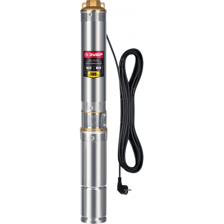 Скважинный насос центробежный ЗУБР, 60 м напор НСЦ-100-60
Скважинный насос центробежный ЗУБР, 60 м напор НСЦ-100-60